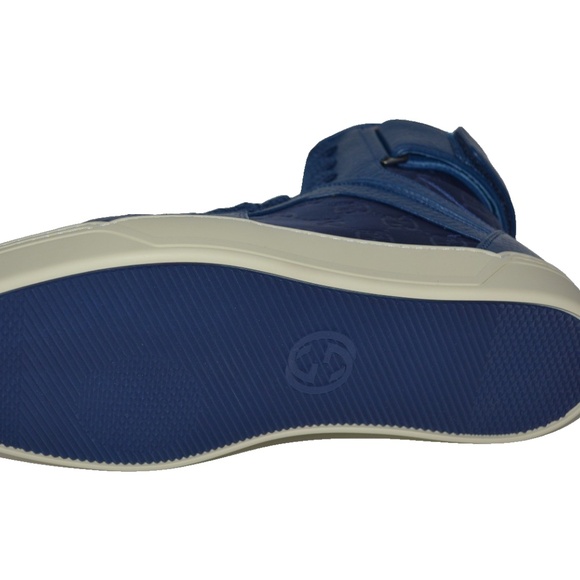 NIB GUCCI GG GUCCISSIMA MENS HITOP NYLON LEATHER SNEAKERS - Picture 8 of 9